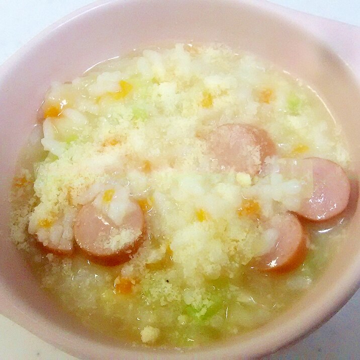 簡単チーズリゾット++